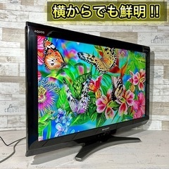 【すぐ見れる‼️】SHARP AQUOS 液晶テレビ 32型✨ PC入力可能⭕️ 配送無料🚛の画像