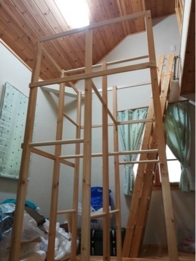 木製ジャングルジム