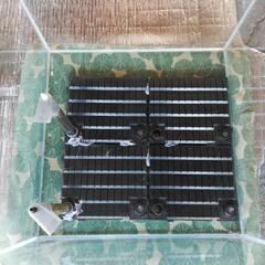 45cmキューブフチ無し水槽　高級感ありますの画像