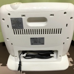 コンパクト　電気ストーブの画像