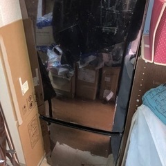 三菱　冷凍冷蔵庫　146L　MR-P15W-B　2ドア　黒　MI...