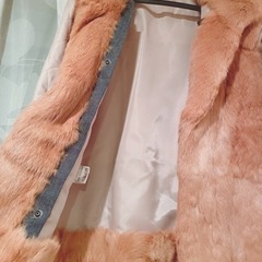 上着　ふわふわ　毛皮の画像