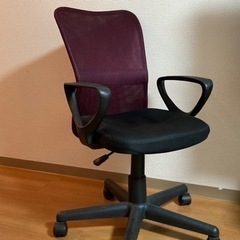 【早い者勝ち】オフィスチェア　ボルドーの画像