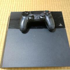 PS4本体と純正コントローラー(500GB・CUH-1000A)