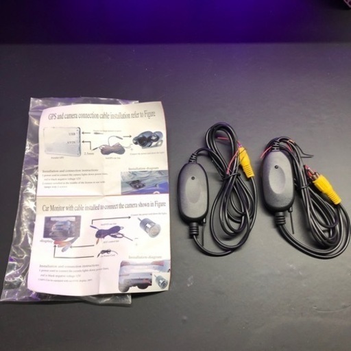 【新品】ワイヤレスビデオシステム カメラの取付が超絶楽に！