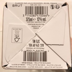 【ネット決済・配送】ルイロデレール　シャンパン　シャンパーニュ　コレクション 242 375ml ルイ・ロデレール　ワイン　スパークリングワイン 発泡酒 Louis Roederer Collection 242 Champaign Champagne Sparking wine の画像