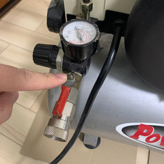 【取引終了】エアーコンプレッサー　power sonic RC-1525の画像