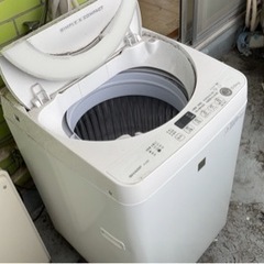 シャープ洗濯機　無料　引取限定の画像