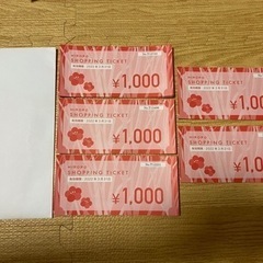 決まりました！6000円お得！ヒロロお買い物券55000円→49...
