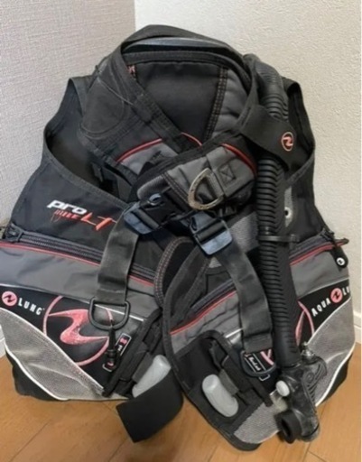 ダイビング　BCD レギュレータ　メッシュバック付き