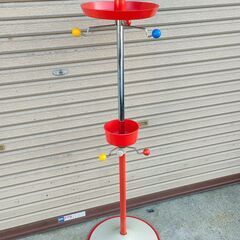 【無料】　小物棚付き子ども用向けハンガー　伸縮可能