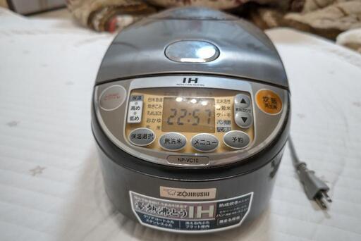 象印 IH炊飯器5.5合炊き　ZOJIRUSHI NP-VC10-TA