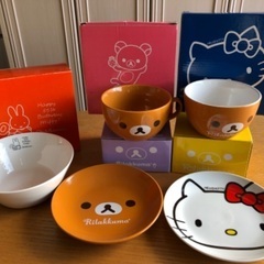 リラックマ　ミッフィー　キティー　LAWSON 食器