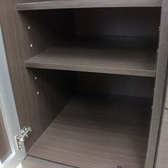 ニトリ✨洋服タンス✨ワードローブ✨アイビス90✨ダークブラウン✨幅90cm✨高さ190cm✨中古品【こちらは店舗です。浜村鹿野温泉ICから3分 買取本舗 宮本リサイクル 営業時間9～19時 定休日水曜のみ←連絡できませんm(_ _)m】 G124の画像