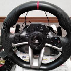 ハンドルコントローラー　PS4・PS3・PCソフト対応の画像