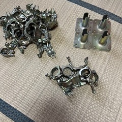 単管&クランプ、ベース