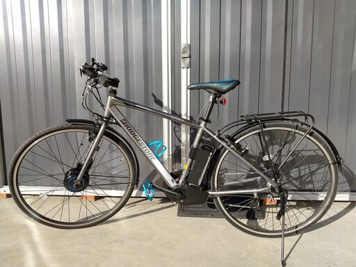 【売買成立】ブリヂストン製電動アシスト自転車 TB1e　T.Xマットグレー（2021年モデル TB7B41）純正部品あり・書類一式完備・走行距離268km