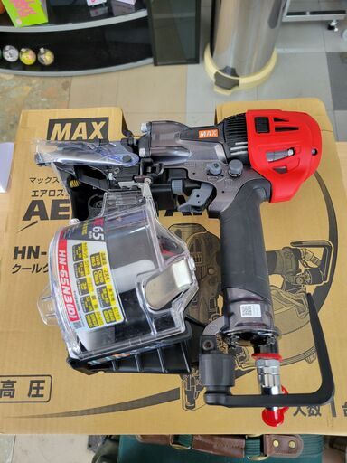 【新品未使用】マックス　釘打機　コイルネイラ　HN-65N(D)-G　リサイクルショップ宮崎屋住吉店　22.1.4ｋ