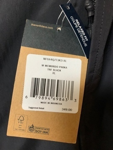 ✨新品未使用✨タグ付き THE NORTH FACE マクマードパーカ ✨おまけ付き✨