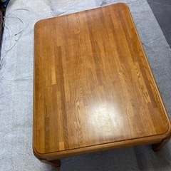ヒーター故障。家具調こたつテーブル