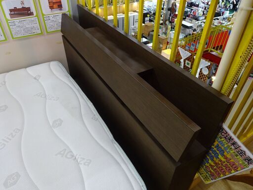フランスベッド　引出付セミダブルベッド　キュリエスAg　Ag-PW-DLX【愛品倶楽部柏店】 