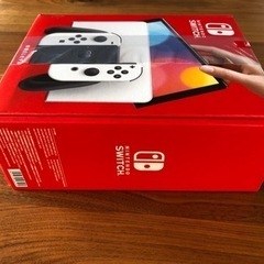 新型 スイッチ Nintendo Switch（有機ELモデル） Joy-Con(L)/(R) ホワイト HEG-S-KAAAA の画像