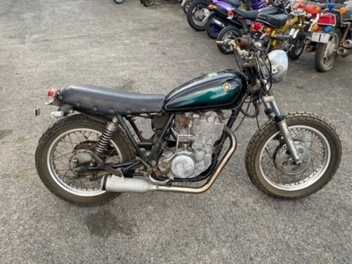 ヤマハ　SR400 書付　レストアベース　部品取り　1JR