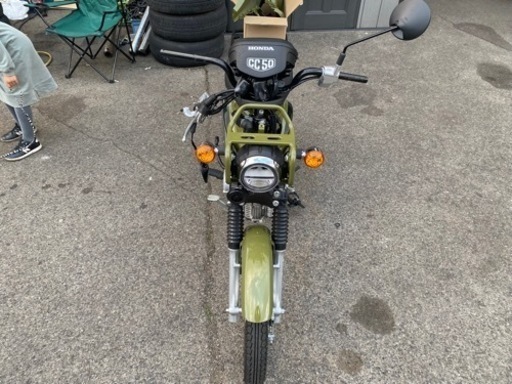 ホンダ　クロスカブ　50 事故現状車　修理ベース　AA06