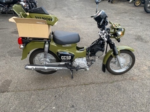 ホンダ　クロスカブ　50 事故現状車　修理ベース　AA06