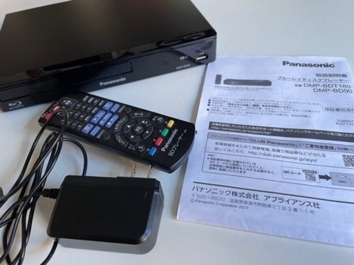 Panasonic BDプレイヤー　黒