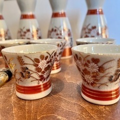 徳利5　おちょこ9 セットの画像