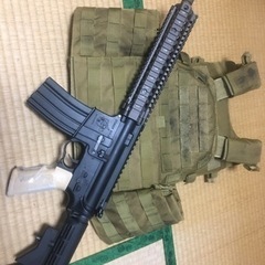 mk18カスタム　電動ガン　プレートキャリアセット　エアガン