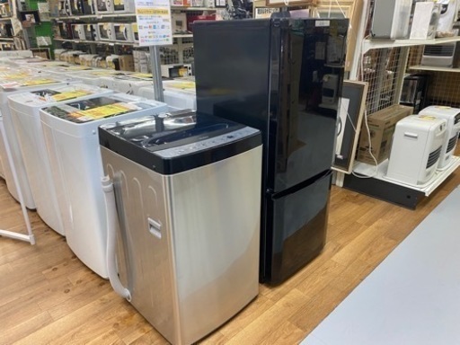 I423　超大特価！一人暮らし応援！！冷蔵庫148L洗濯機5.5kセット