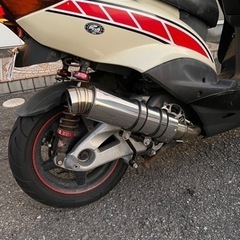 シグナスX SR 125 SE12J 初期型 カスタム多数 自賠責付 予備部品付の画像