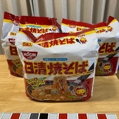 日清焼そば5袋入×3