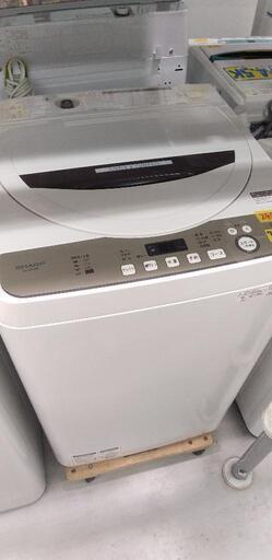 シャープ★ES-GE6D-T 全自動洗濯機 ブラウン系 [洗濯6.0kg /乾燥機能無 /上開き] \n\n40401