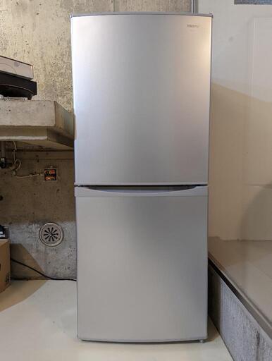 アイリスオーヤマ 冷蔵庫 142L 冷凍室52L 幅50cm シルバー IRSD-14A-S\n