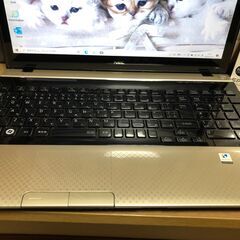彡美品・美麗品Ｗｅｂカメラ内蔵・ＮＥＣ　超高速ｉ５第三/新品ＳＳＤ２４０ＧＢ/シャンパンゴールドWin10 64bit/Office2019付/15.6ｲﾝﾁ/メモリ４GＢ/無線/DVD・ＣＤ再生ソフト付　No.2204011の画像