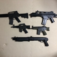 決まりました。ジャンク　電動ガン+エアガン