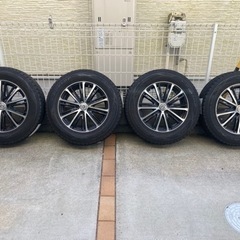 ハリアー　スタッドレスアルミセット
