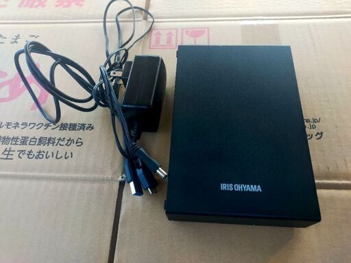 アイリスオーヤマ 外付け HDD 1TB HD-IR1-V1