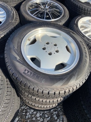 225/65/17 アルミホイール付きスタッドレスタイヤ