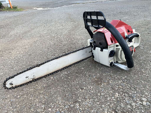 現物確認歓迎 初期不良対応OK 整備済　新ダイワ やまびこ　37.7cc エンジン チェーンソー SSE380 取説も見れる バーサイズ400mm