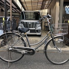 丸石自転車内装3段　ママチャリの画像