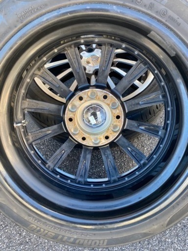 ハイエース200系 18インチ 7.5J 35  深リム 中古タイヤ・ホイール４本セット