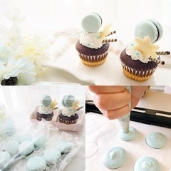 １時間でお店クオリティ♡マカロンレッスンの画像