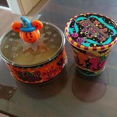 【条件あり】ディズニー ハロウィン 空き缶 入れ物