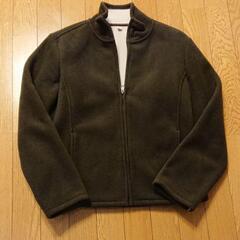 UNIQLO　フリースジャンバー　茶色　メンズ