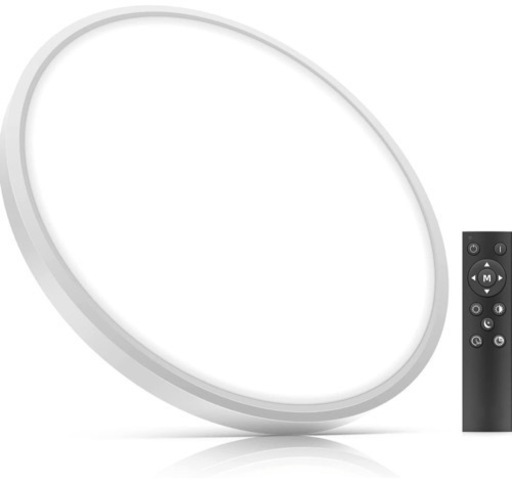 【新品未使用】LEDシーリングライト 8畳 調光調色タイプ リモコン付き 薄型