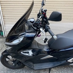 割れ無!美品　
PCX125.JF81/PCX150.KF30用ロングスクリーン.シールドの画像